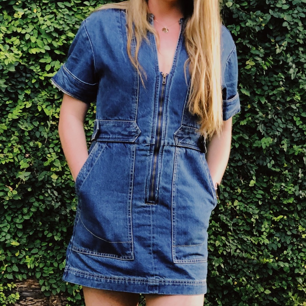 Free people denim dress